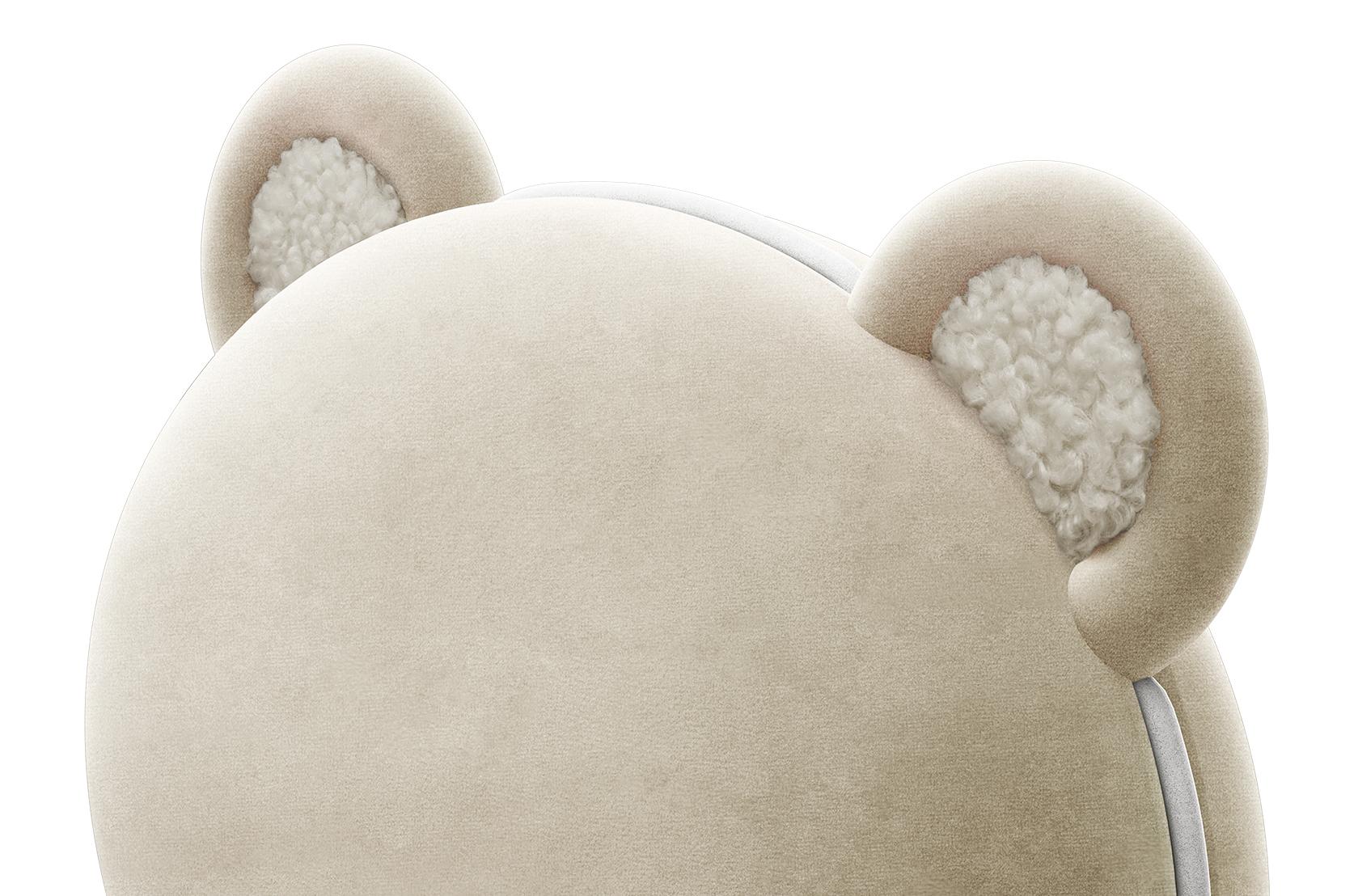 Sedia Per Bambini Fluffy Bear Cream