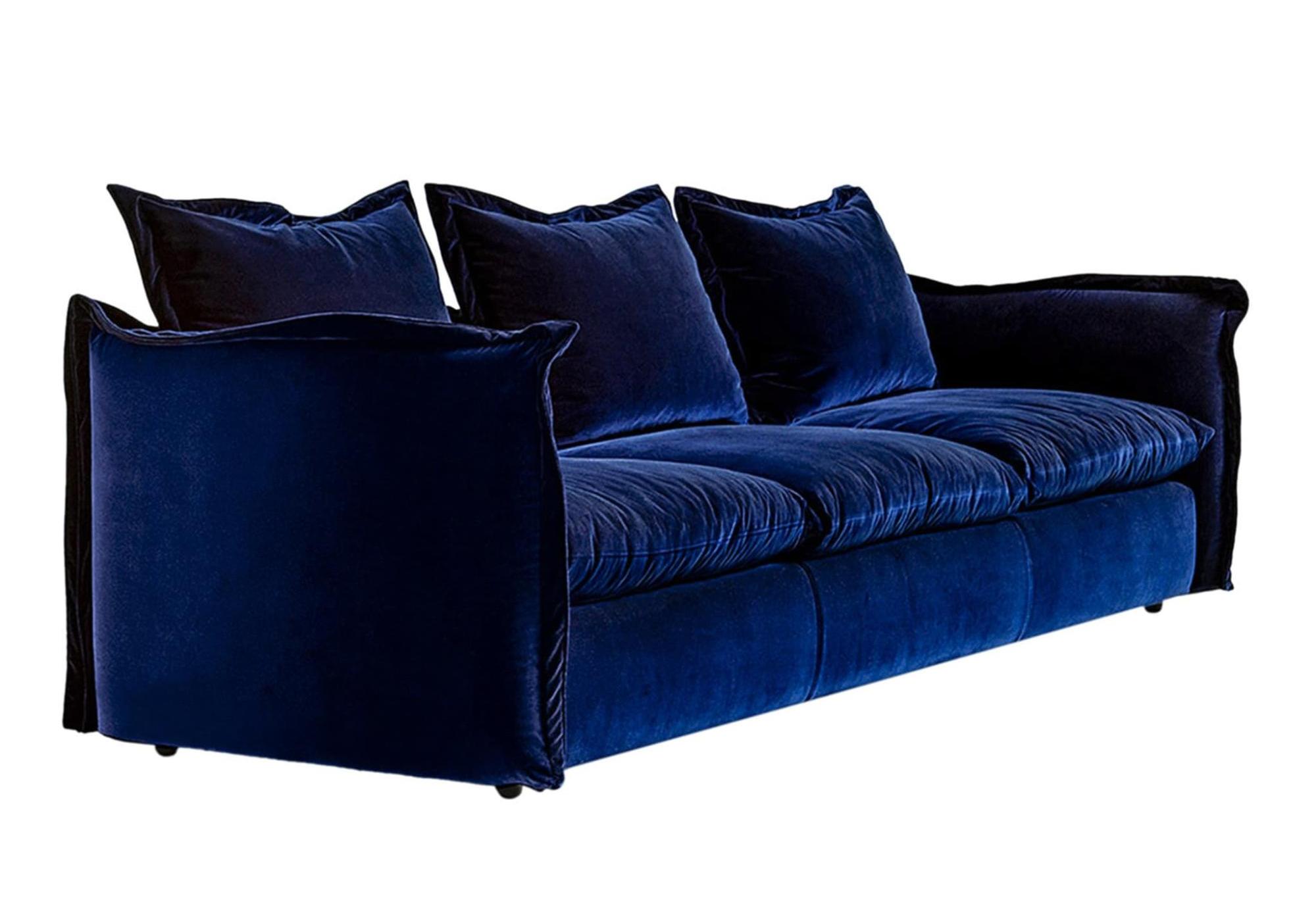 Knit Divano Blu Scuro