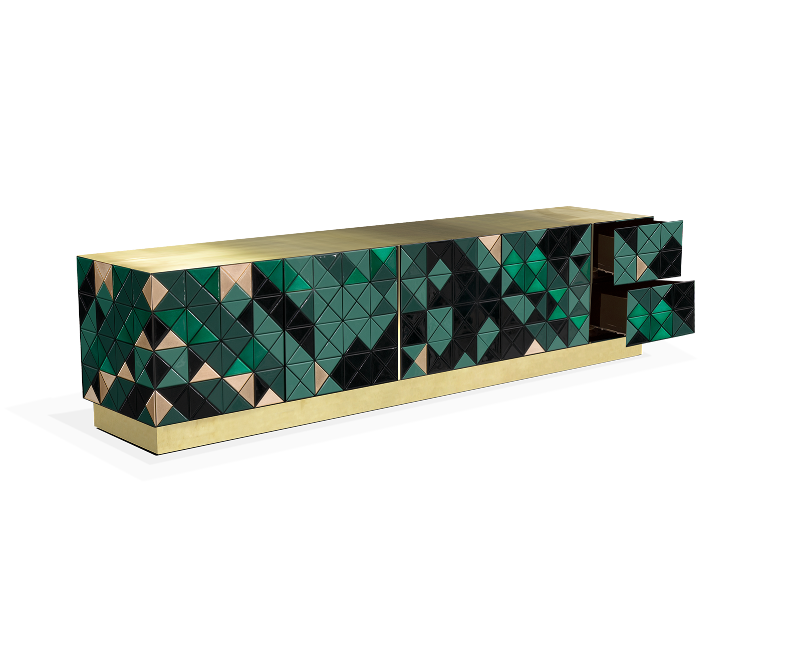 Mobile TV Verde Mosaic