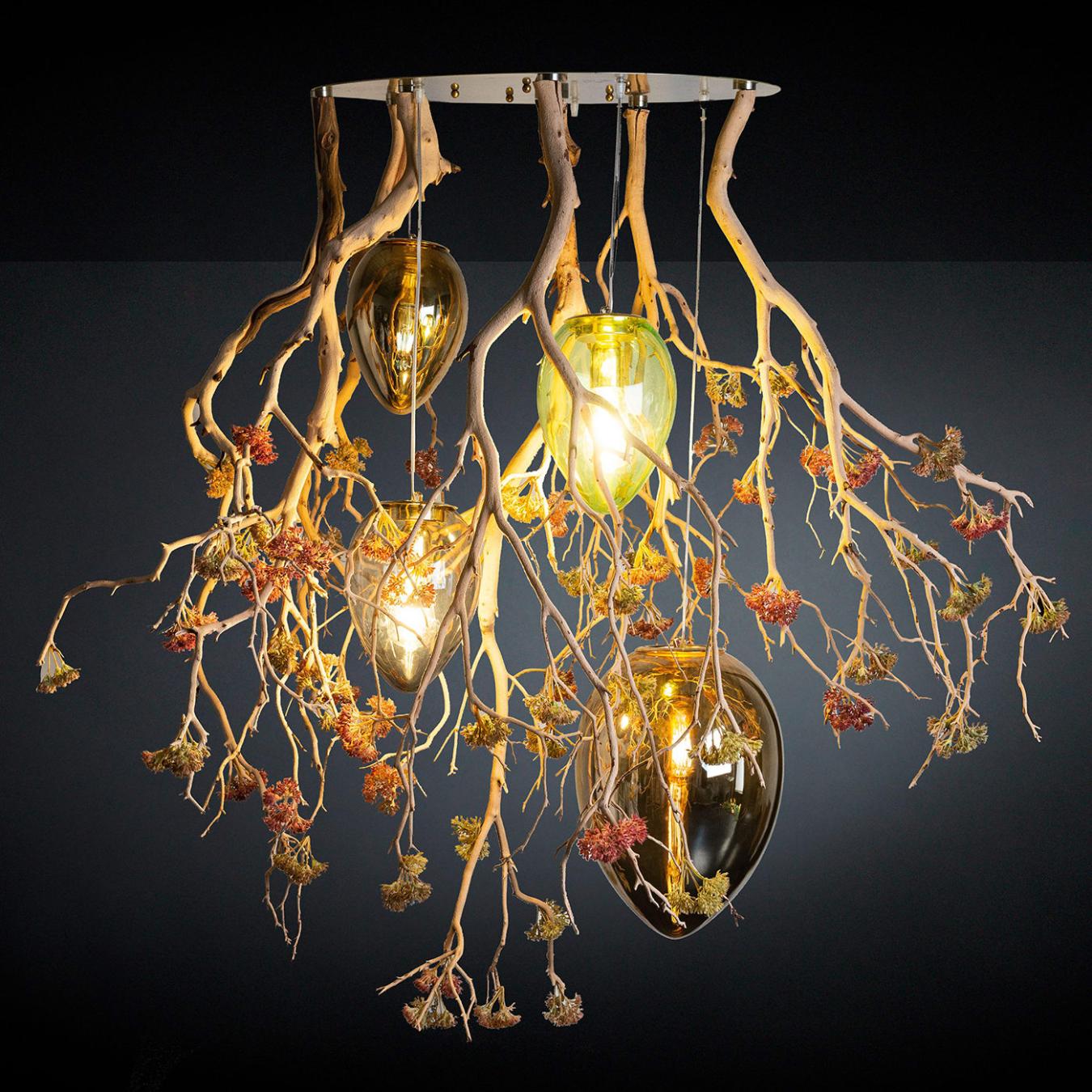 Lampadario Manzanita Crystal
