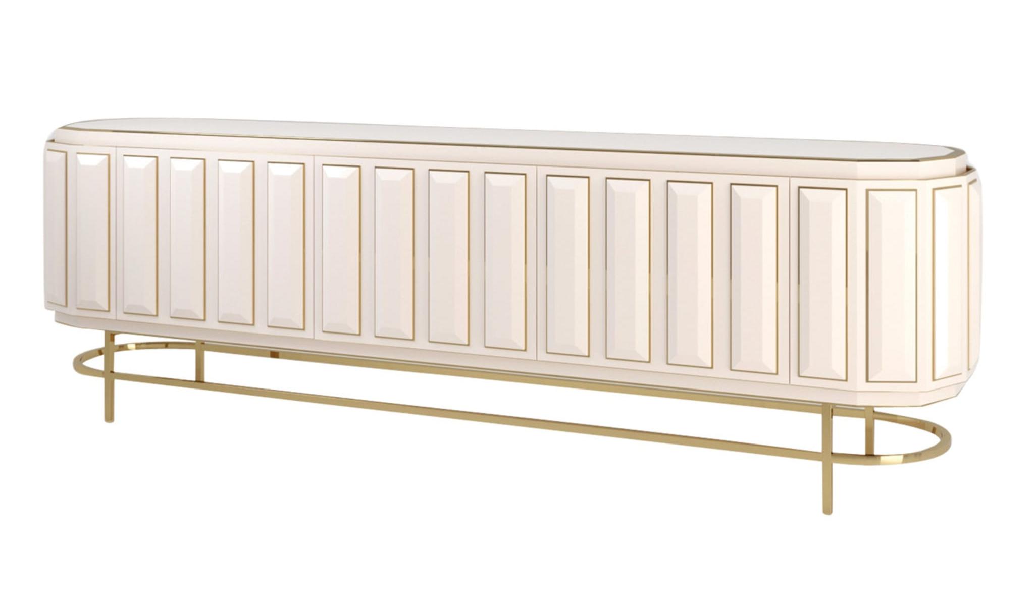 Credenza Contemporanea Italiana Century | Finitura: Laccato opaco
