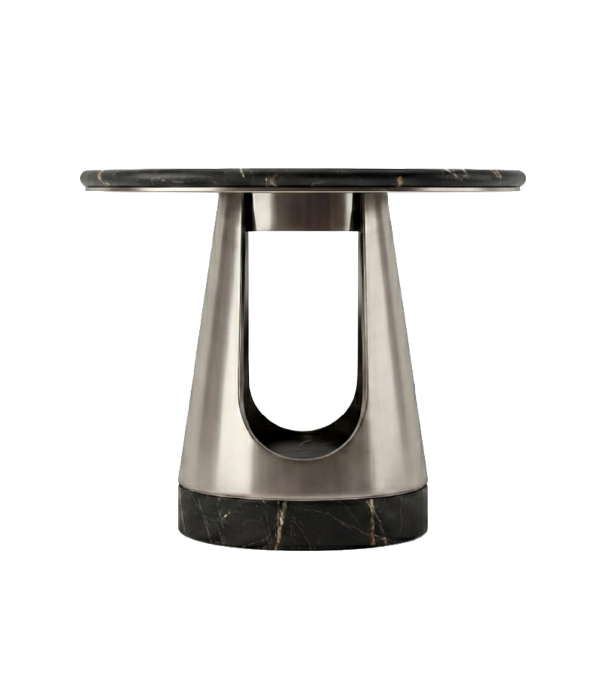Tavolino da Caffè Aura con Piano in Pietra