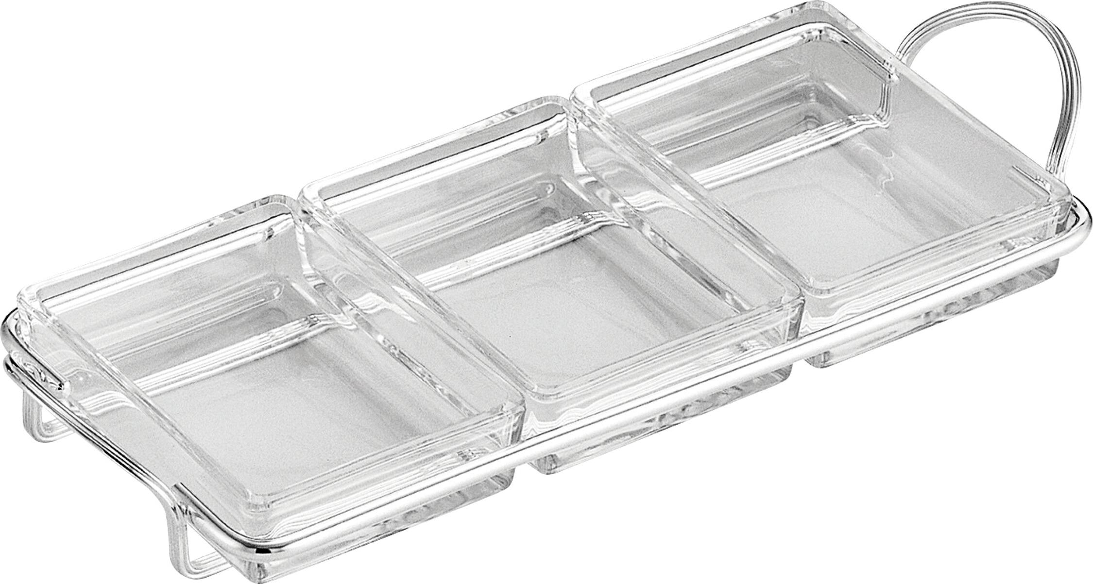 Set rettangolare per antipasti