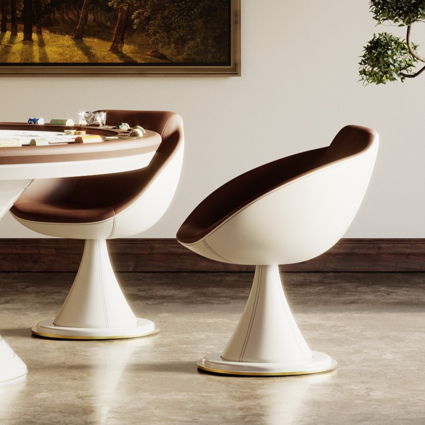 Sedia girevole Shell - 2