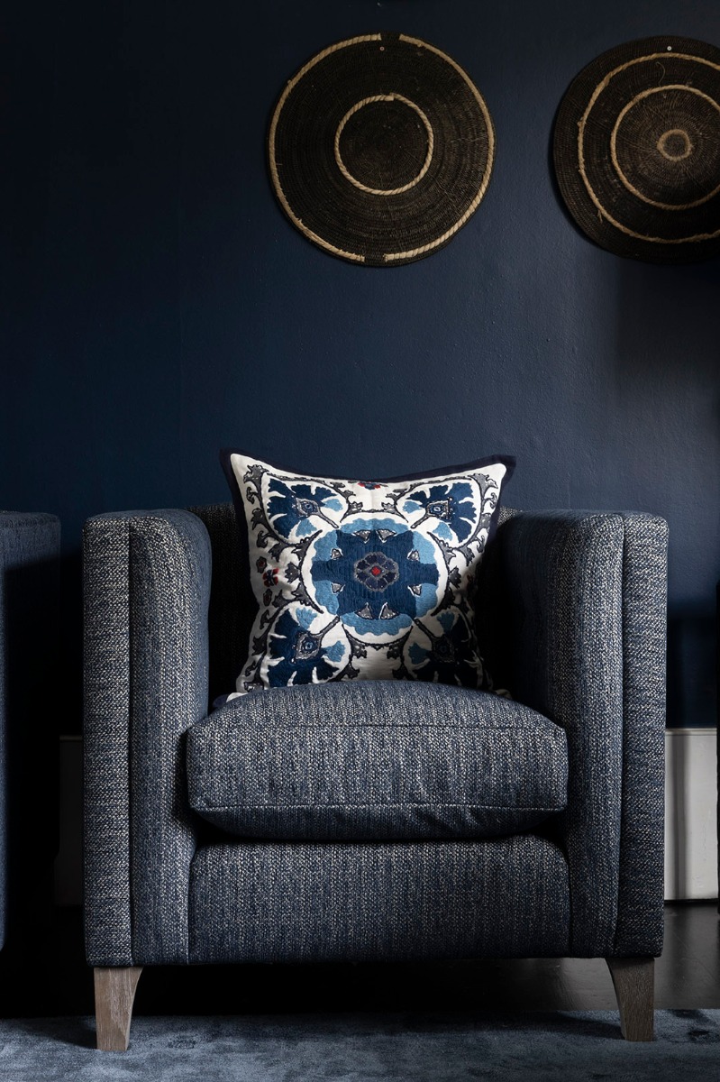 Cuscino Alexi Indigo 50 × 50