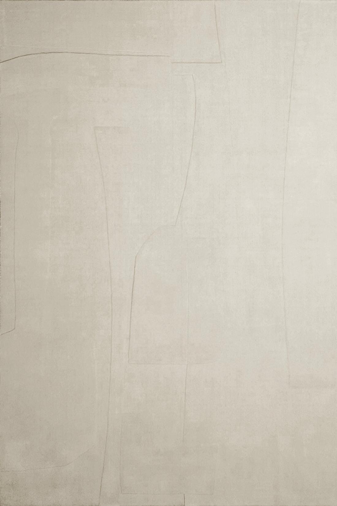 Tappeto Bref Ecru in Lana | Misura: 170 x 240 cm