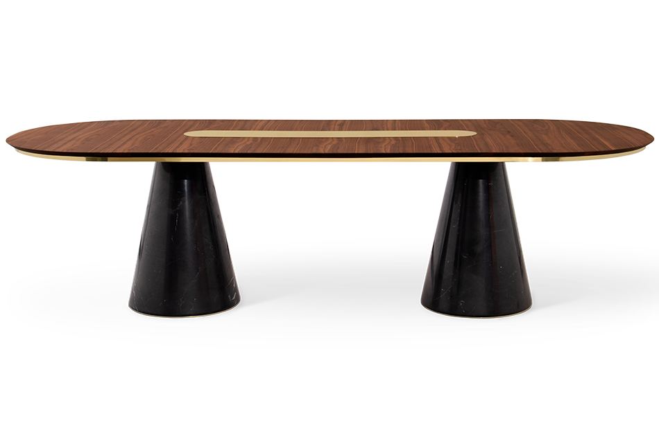 Tavolo da Pranzo Ovale Forge