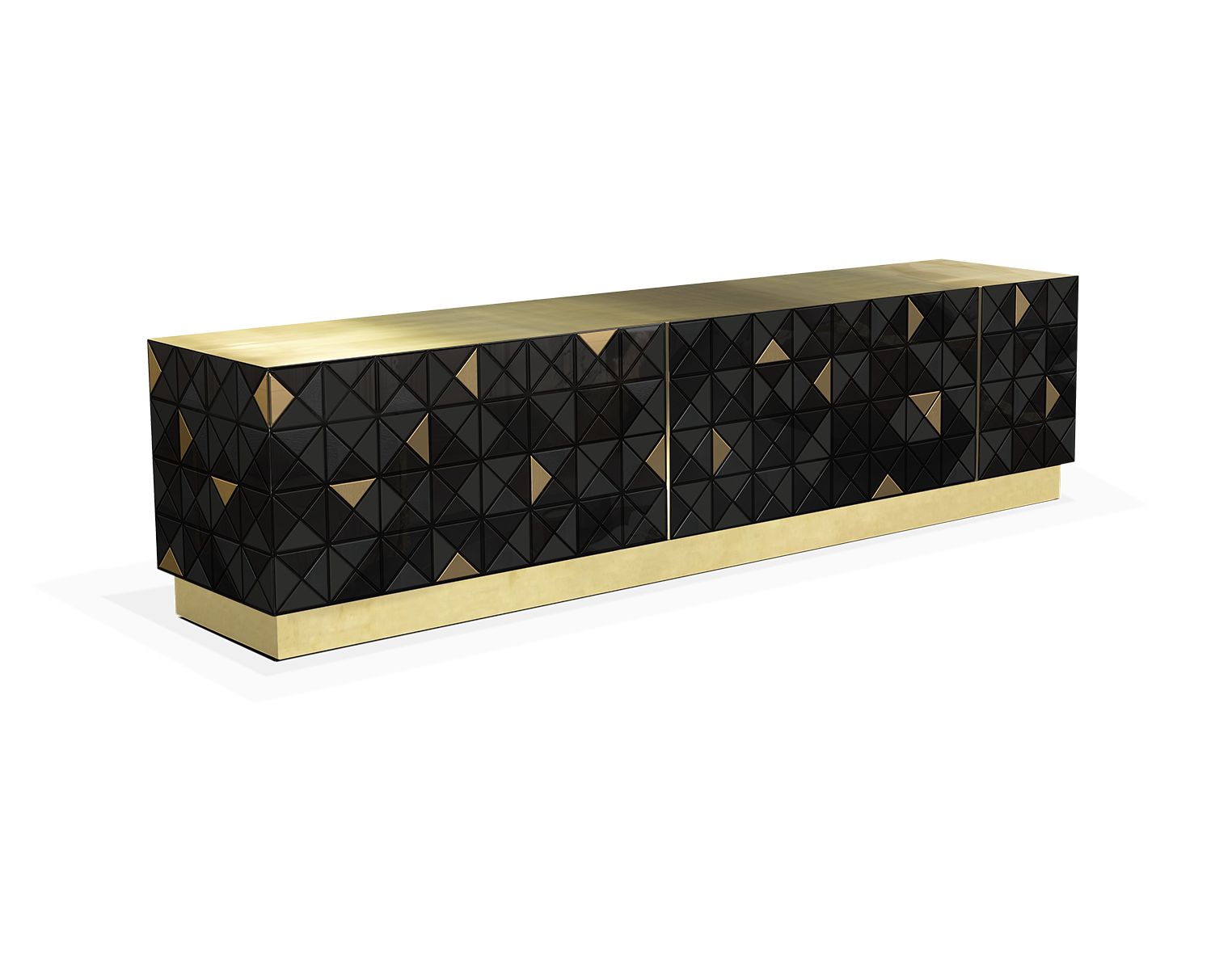 Mobile TV Nero & Oro Mosaic