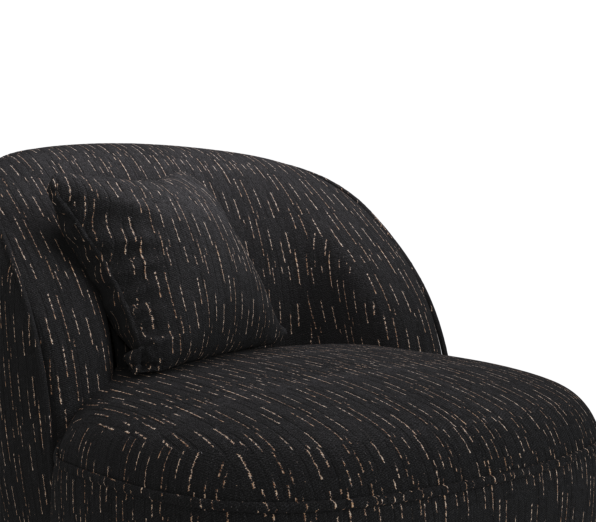 Poltrona Angora II Nera