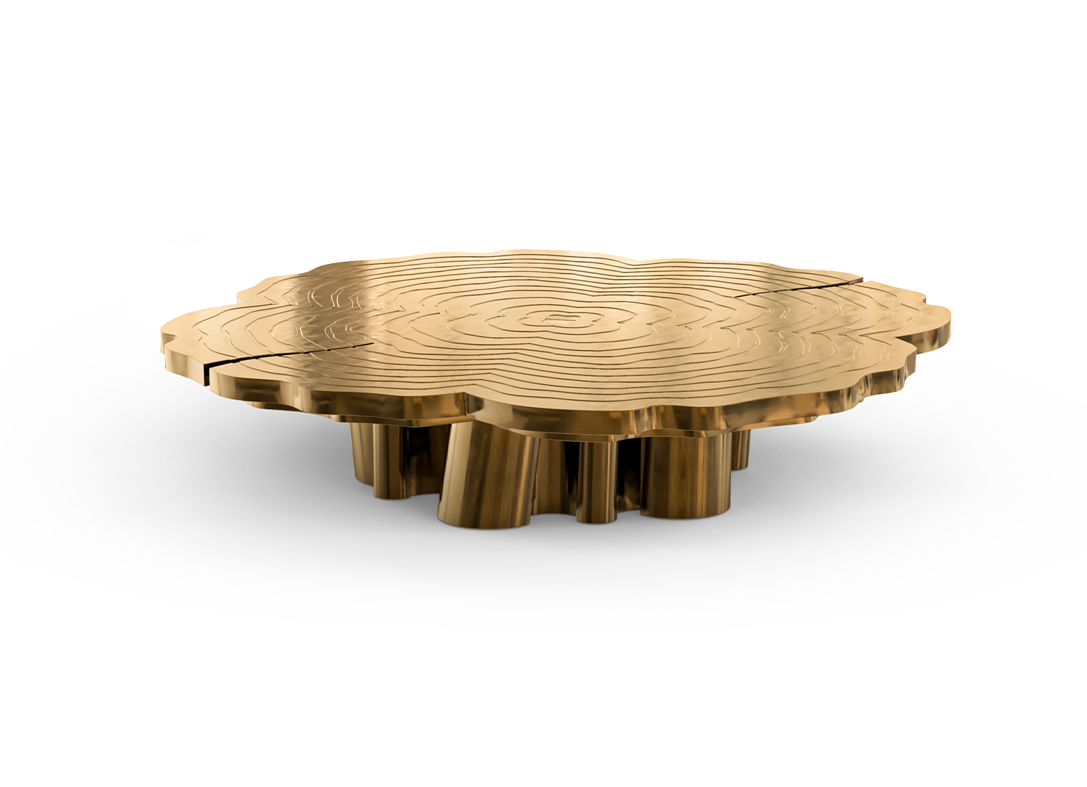 Set Tavolini da Caffè Fortuna Patina (3 Pezzi)