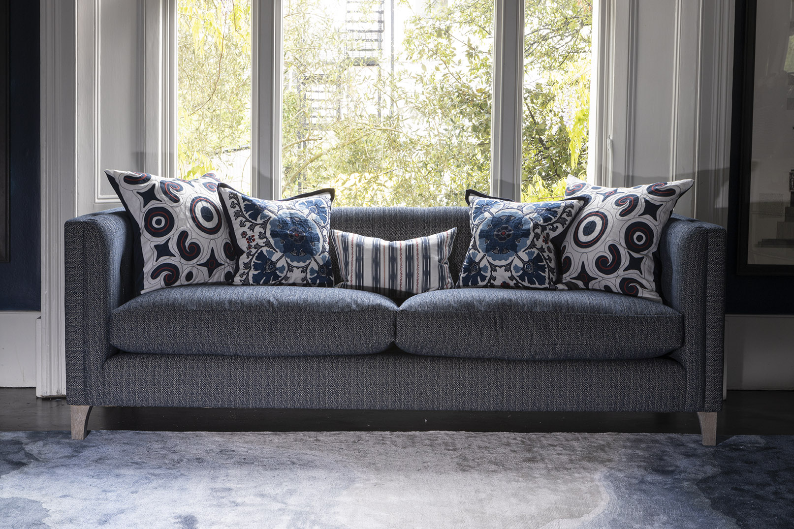 Cuscino Alexi Indigo 50 × 50