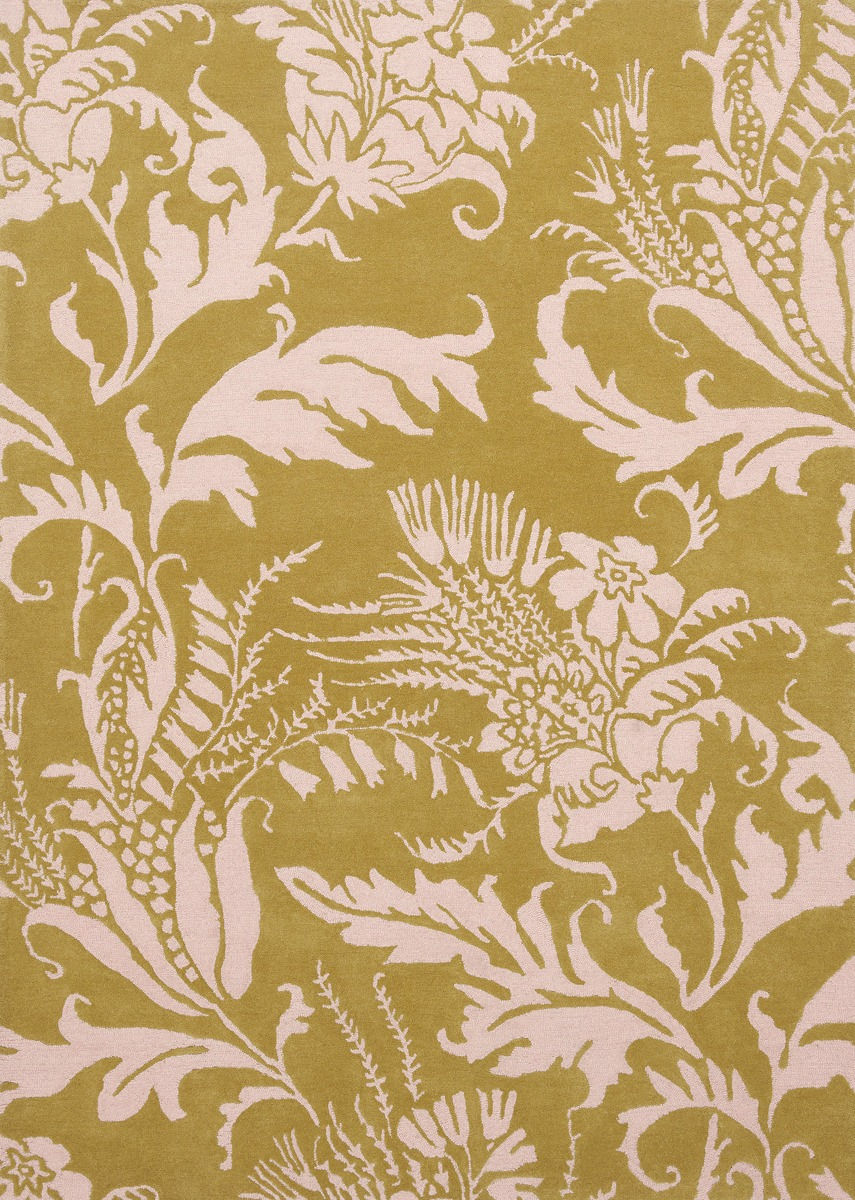 Tappeto Baroque Giallo