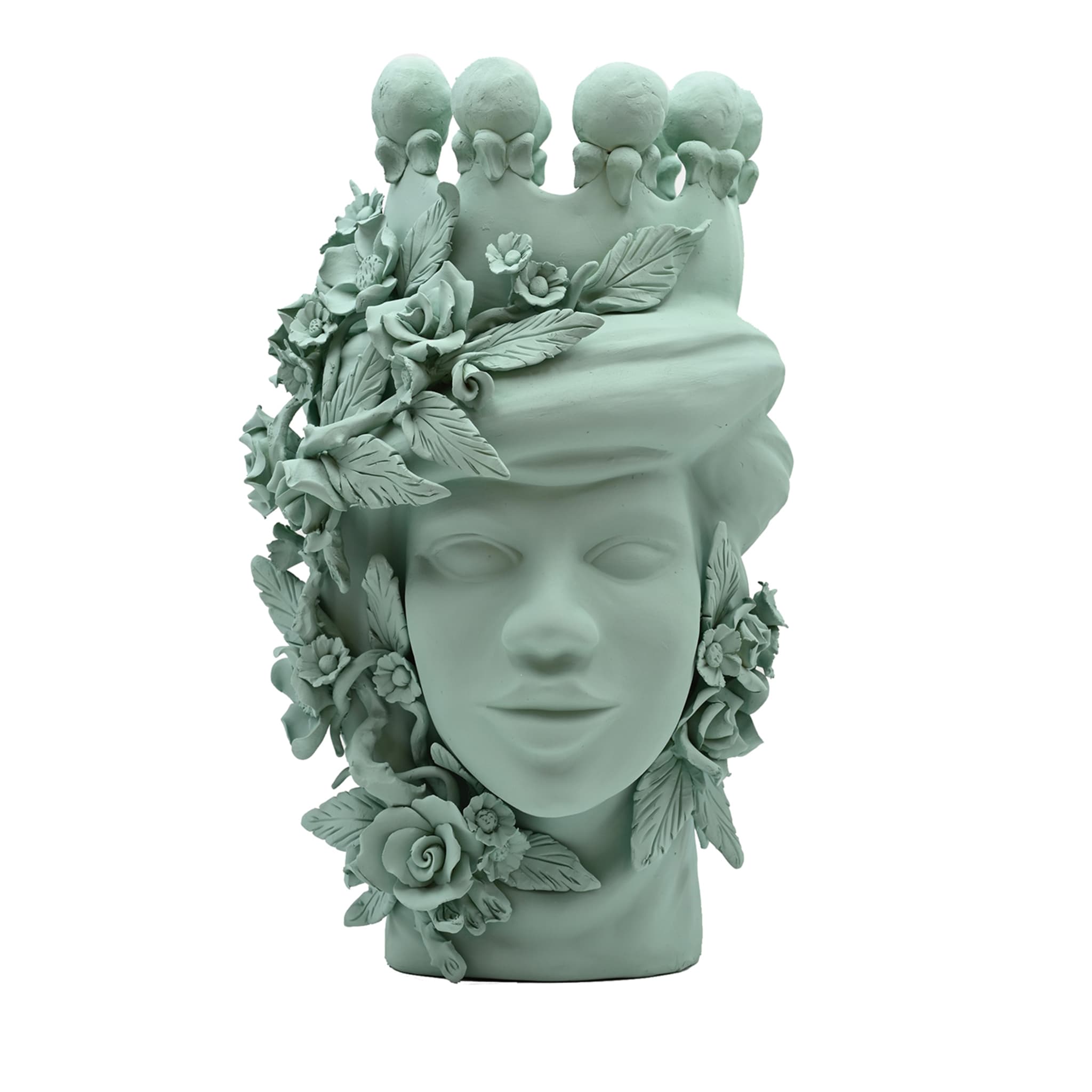 Testa di Moro Artigianale Scultura