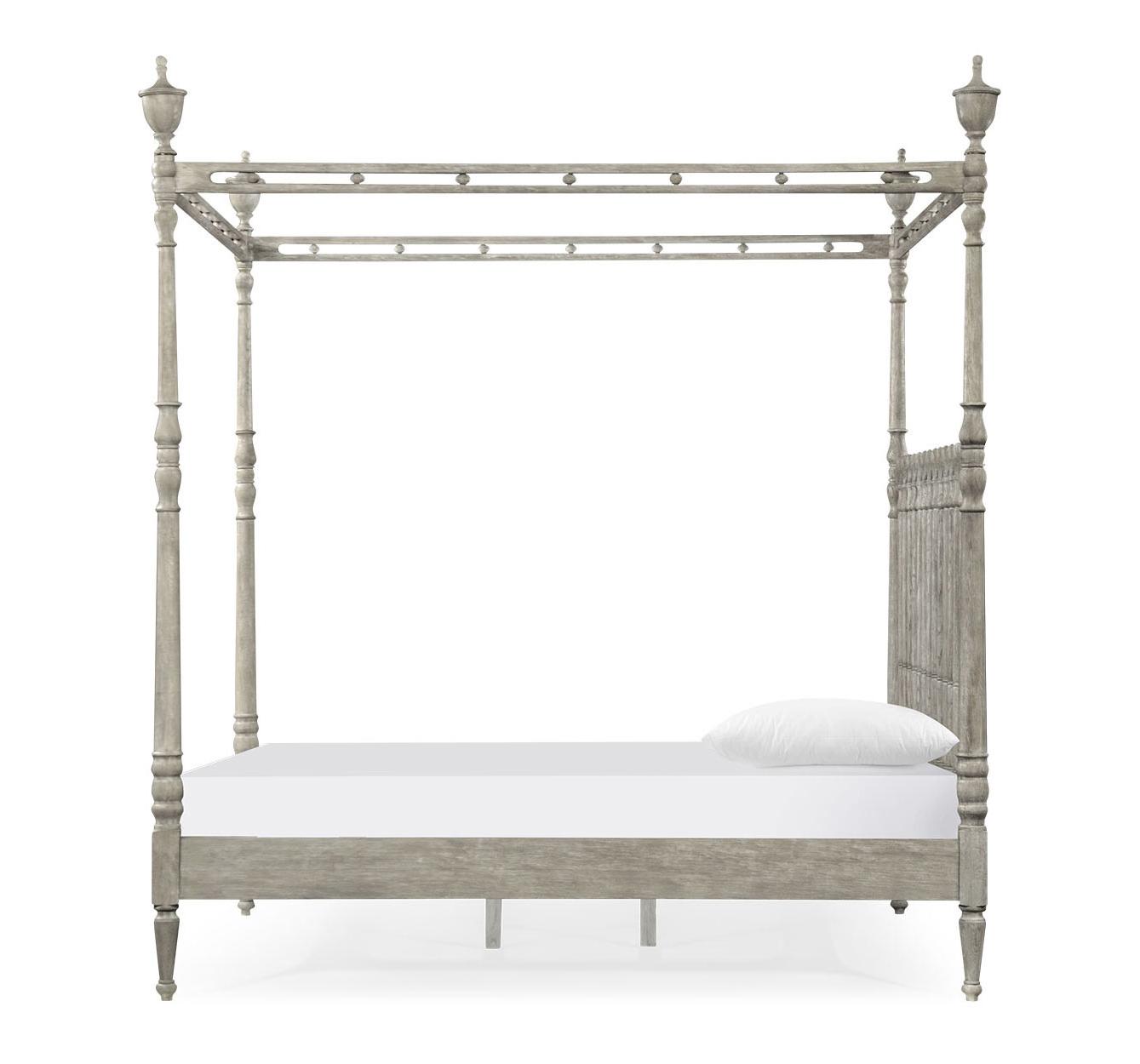 Letto matrimoniale Morris King Greyed Oak
