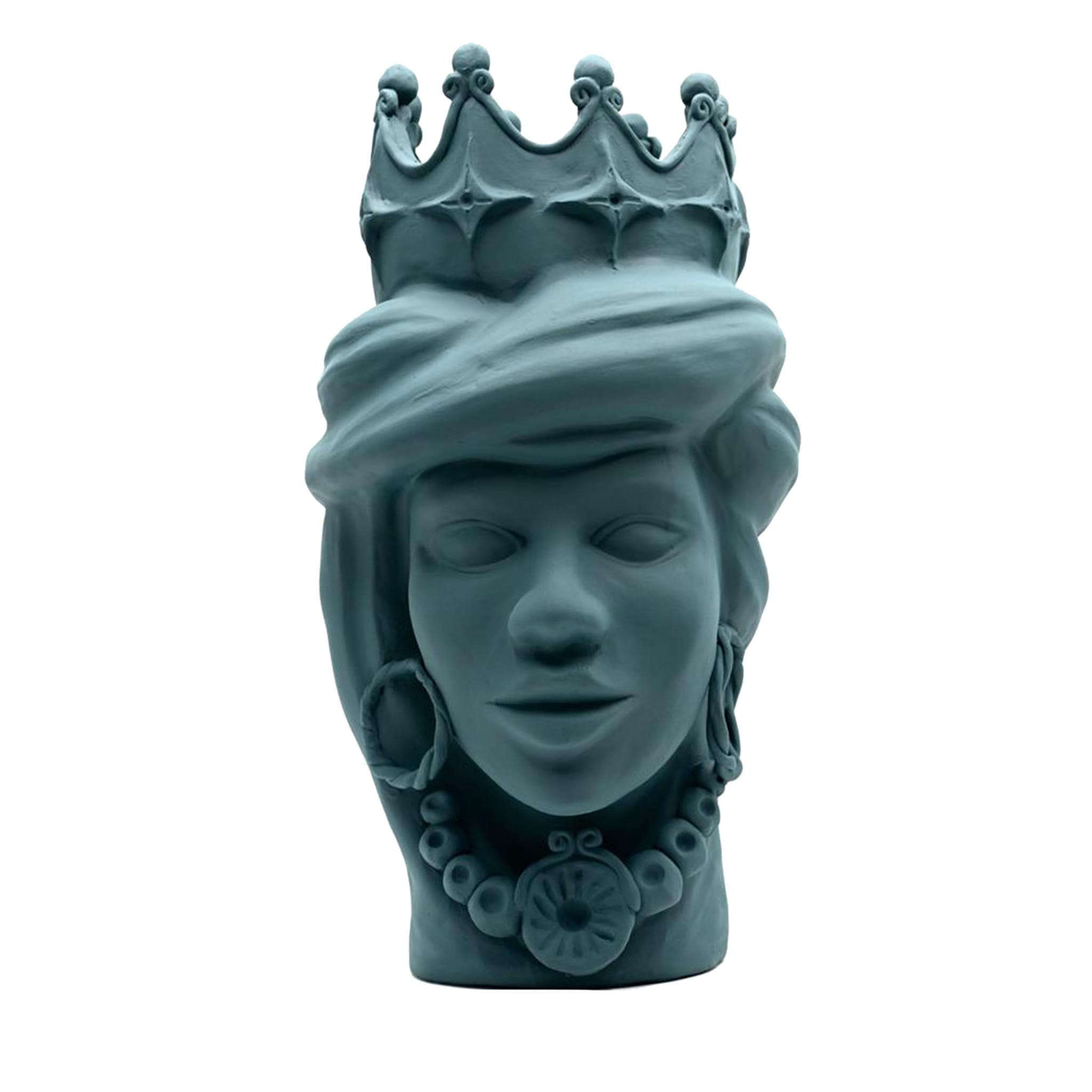 Testa di Moro Artigianale Scultura