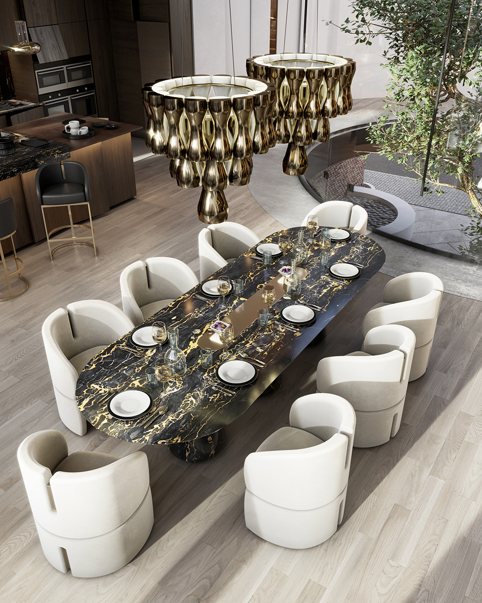 Lampadario Crown Sospensione - 5