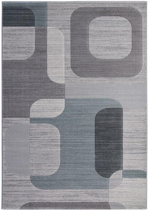 Tappeto Geometrico Tessitura Meccanica