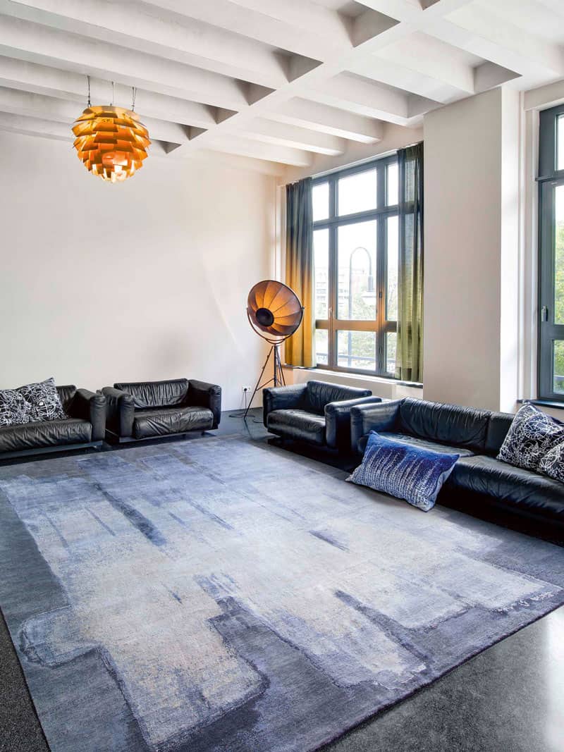 Tappeto Tessuto Grigio Argento | Misura: 365 x 457 cm
