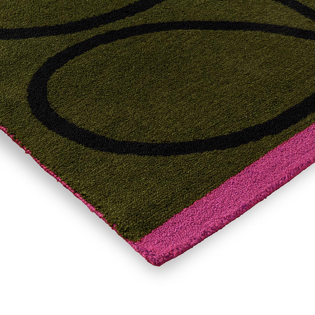 Tappeto Stelo Lineare Oliva Esterno | Misura: 200 x 280 cm