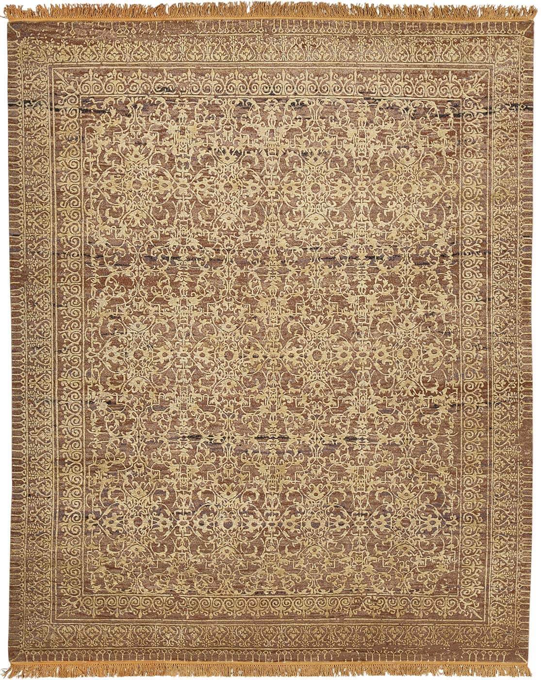 Tappeto Ferrara Radi Little Rocked Marrone | Misura: 250 x 300 cm