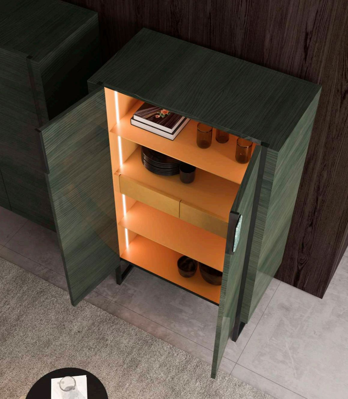 Mobile Legno Luci