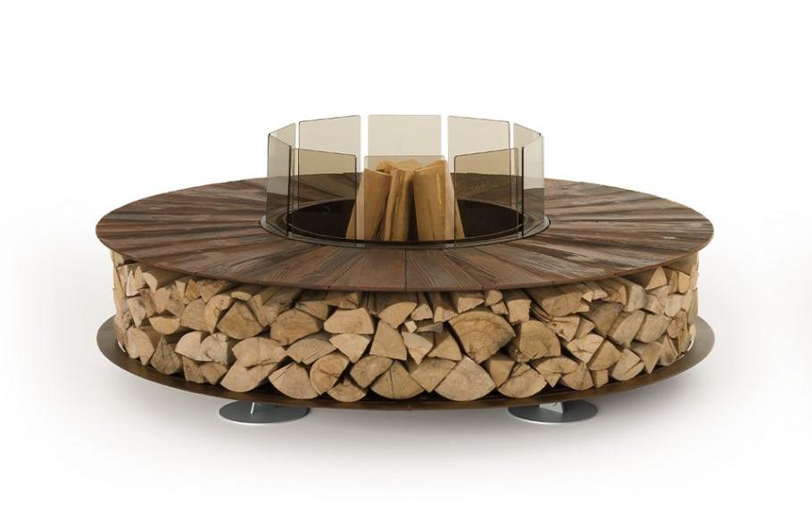 Braciere Zero Materico Corten