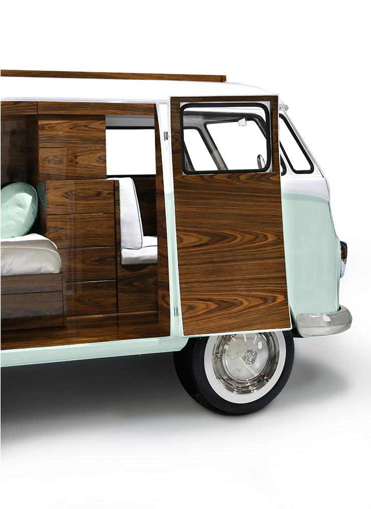 Camera Da Letto Per Bambini Traveler’s Caravan Green