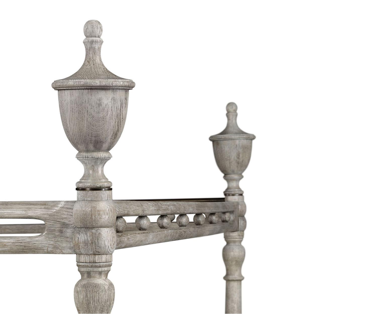 Letto matrimoniale Morris King Greyed Oak