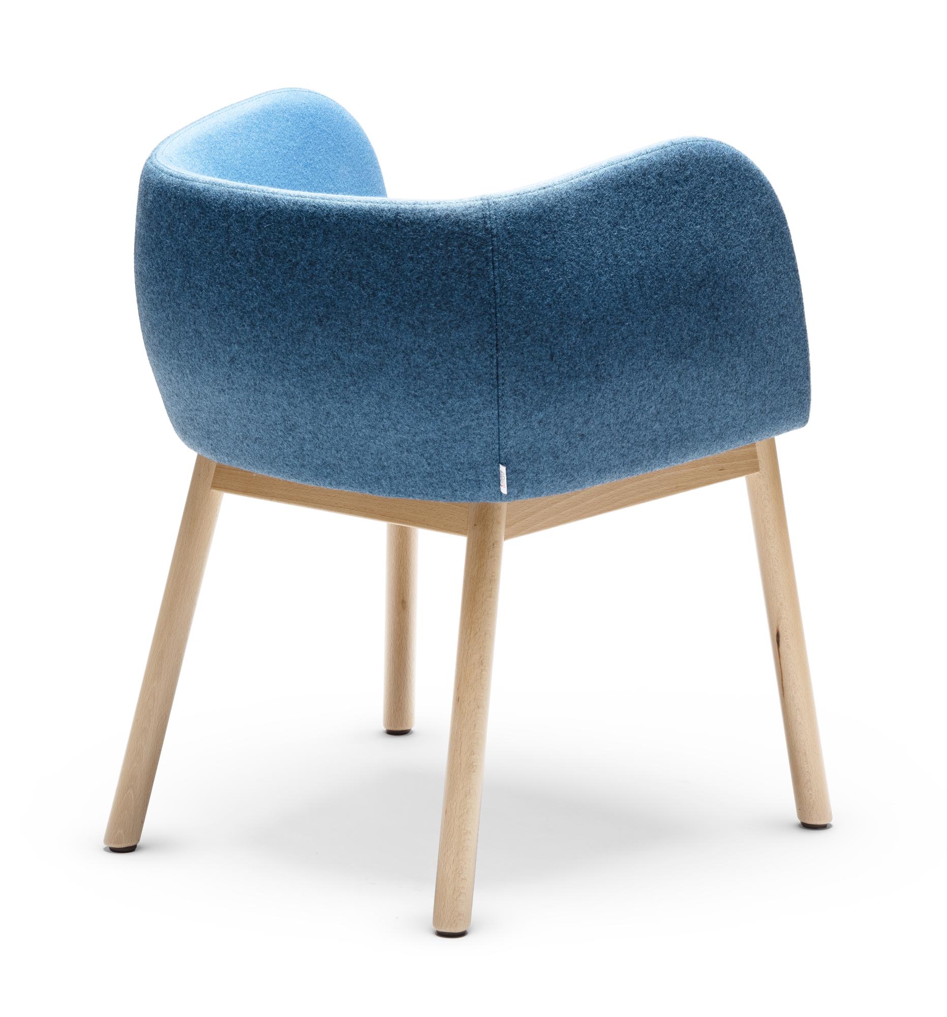 Poltrona Mousse SP Blu