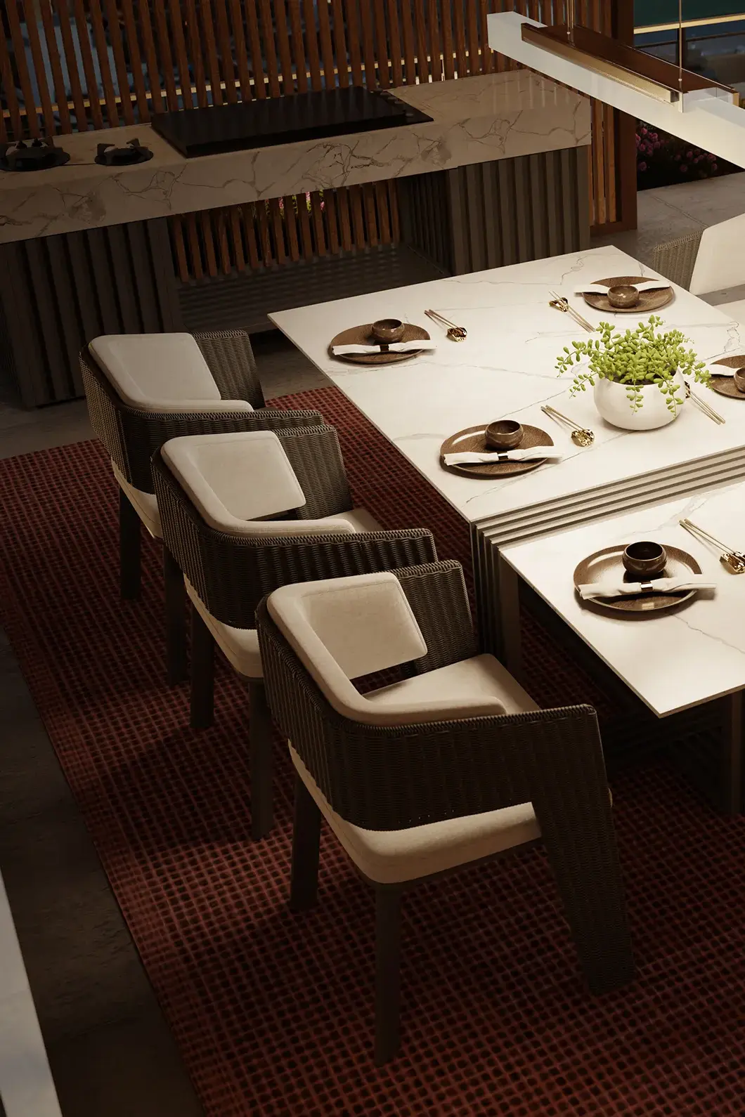 Sedia Da Pranzo Crown Grey - 2