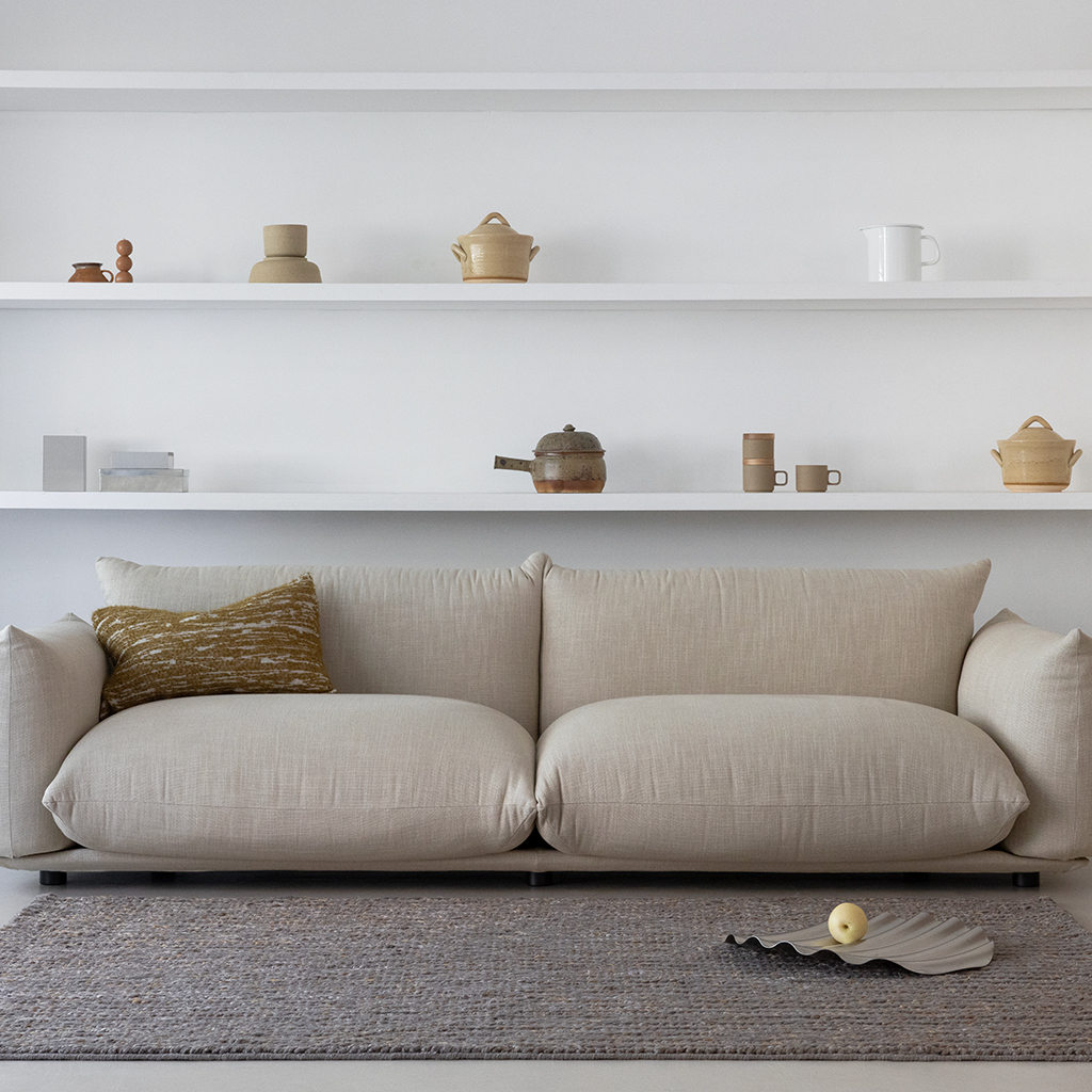 Tappeto Artigianato Treccia Pietra | Misura: 140 × 200 cm