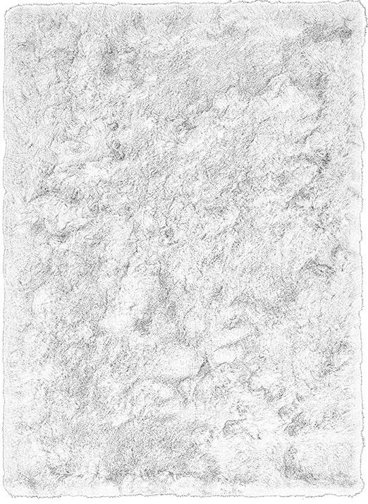 Tappeto Aster Shaggy Bianco | Misura: 60 x 120 cm