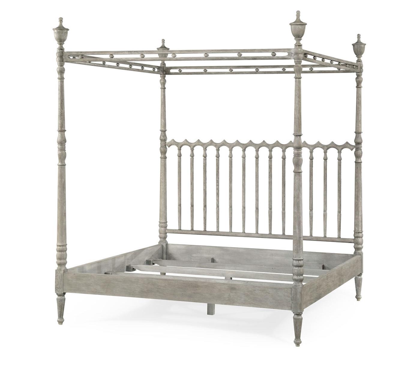 Letto matrimoniale Morris King Greyed Oak