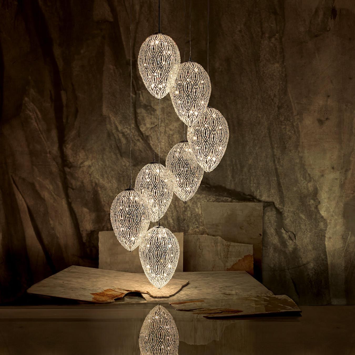 Lampadario Arabesque Egg