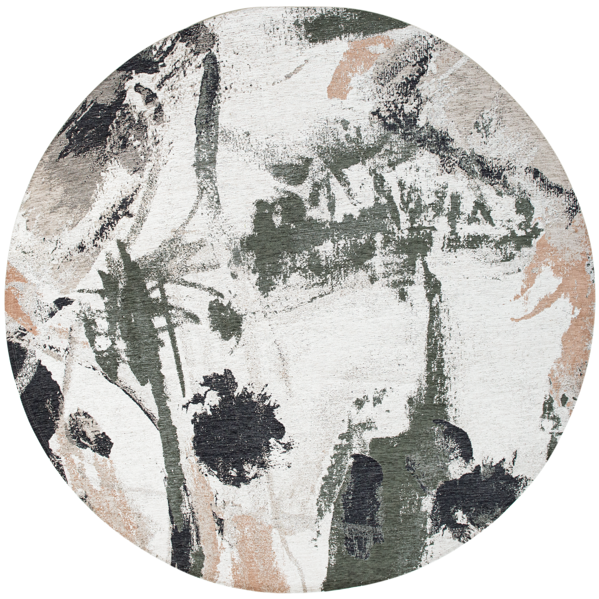 Tappeto Rotondo Indian Rice 9393