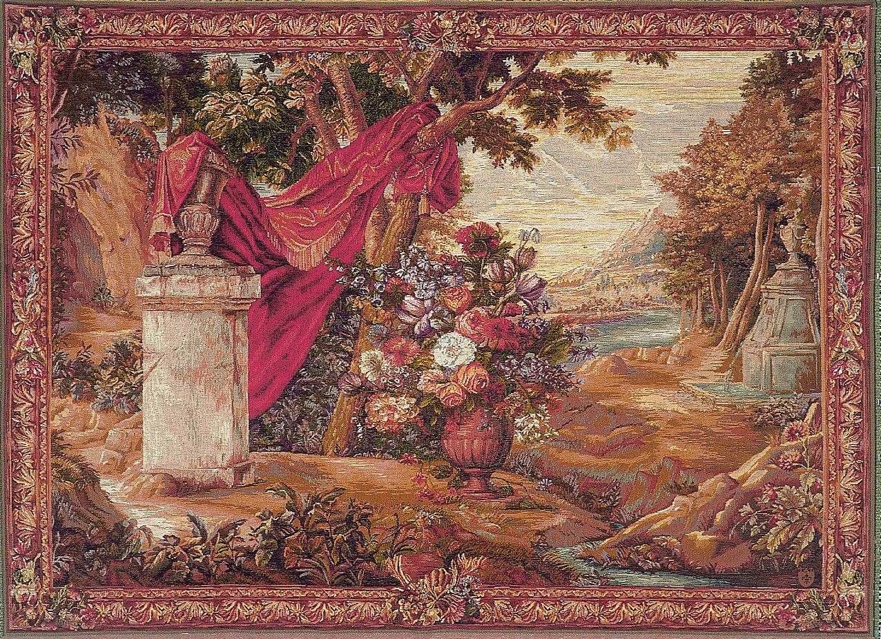 Arazzo Drappeggio Fiorito
