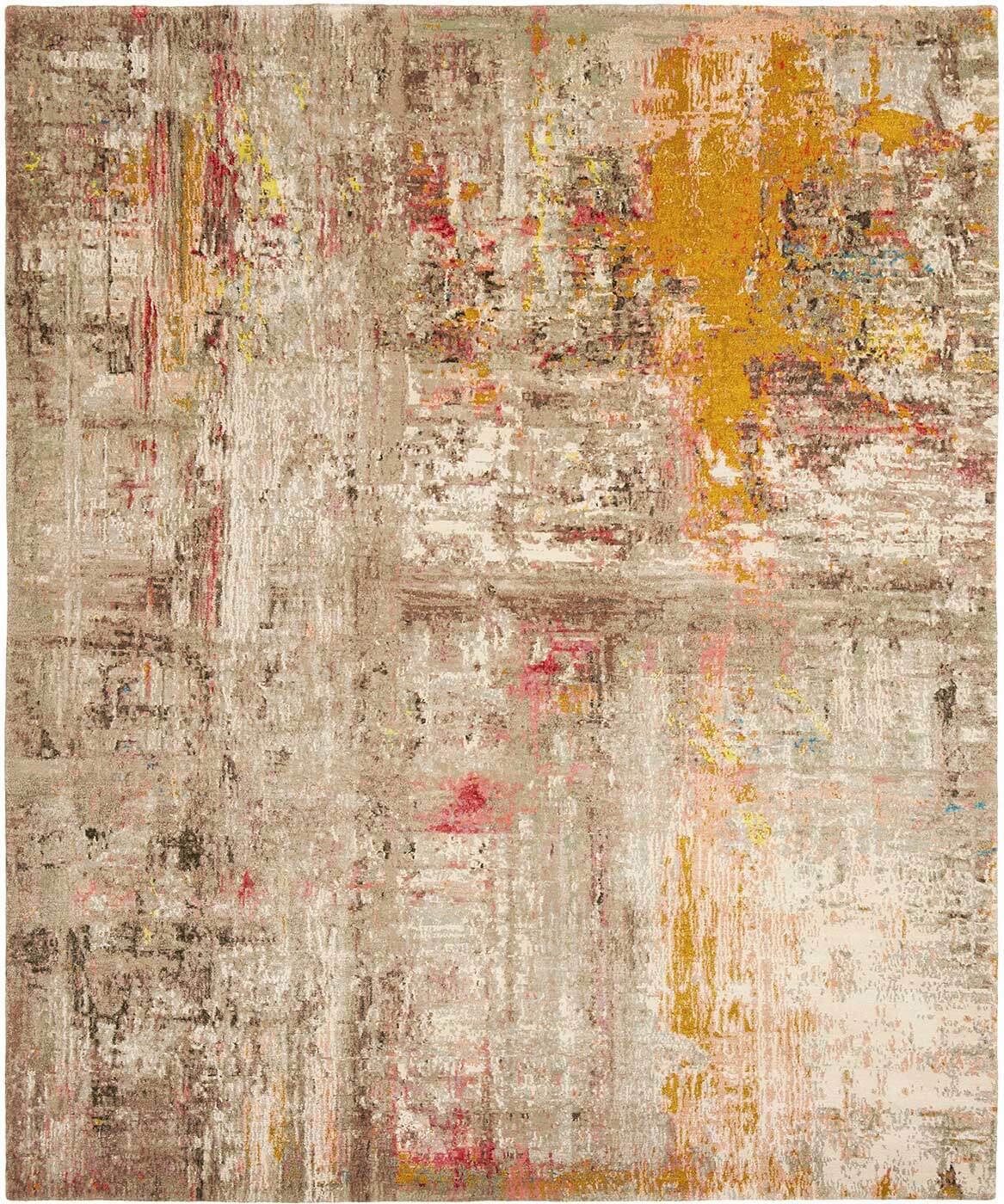 Tappeto Artwork 23 Multicolore Arancione