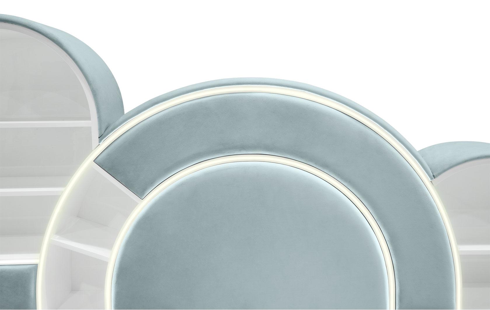 Letto Per Bambini Bubblegum Marshmallow Blue