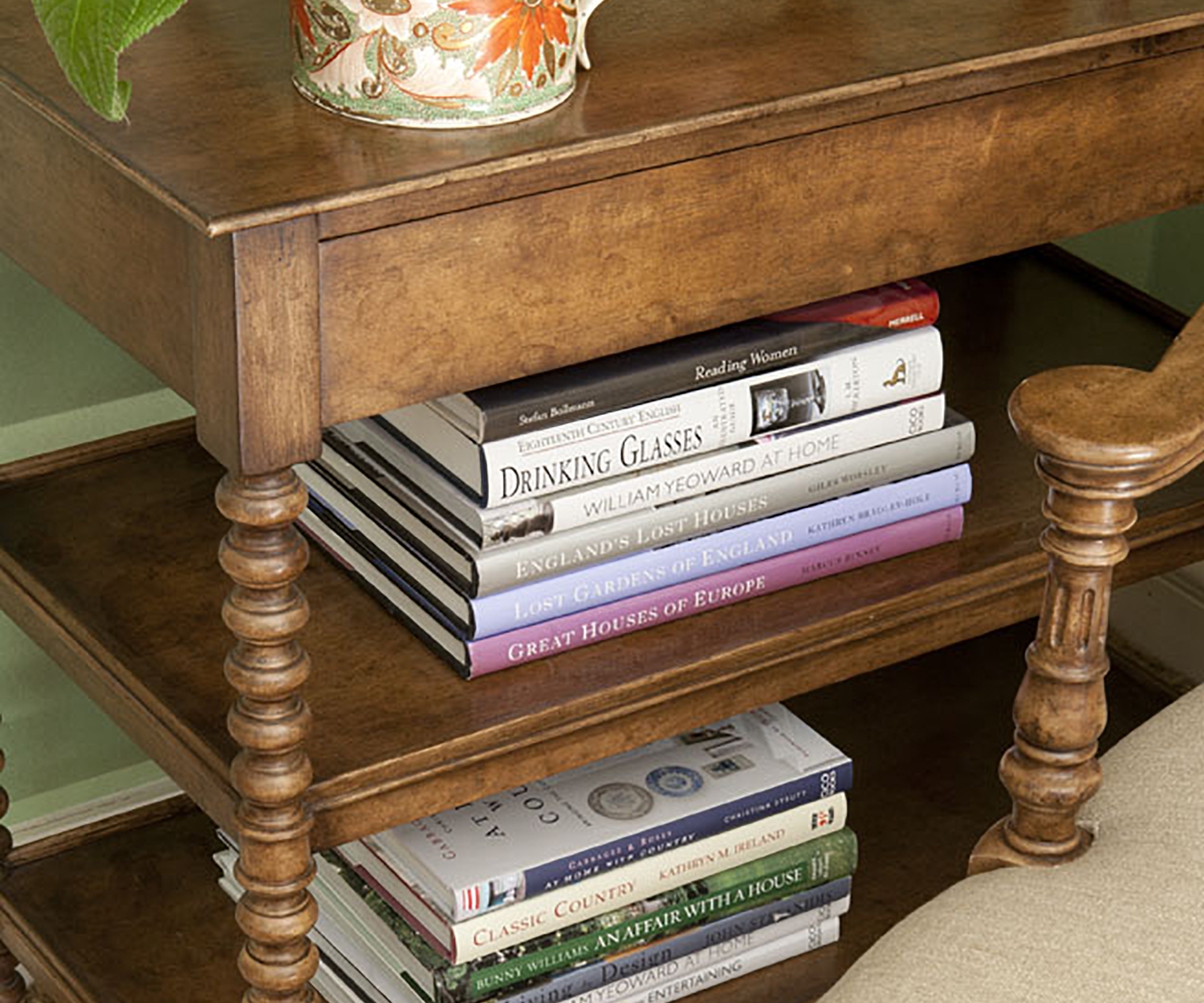 Tavolino laterale Tormarton Grey Fruitwood