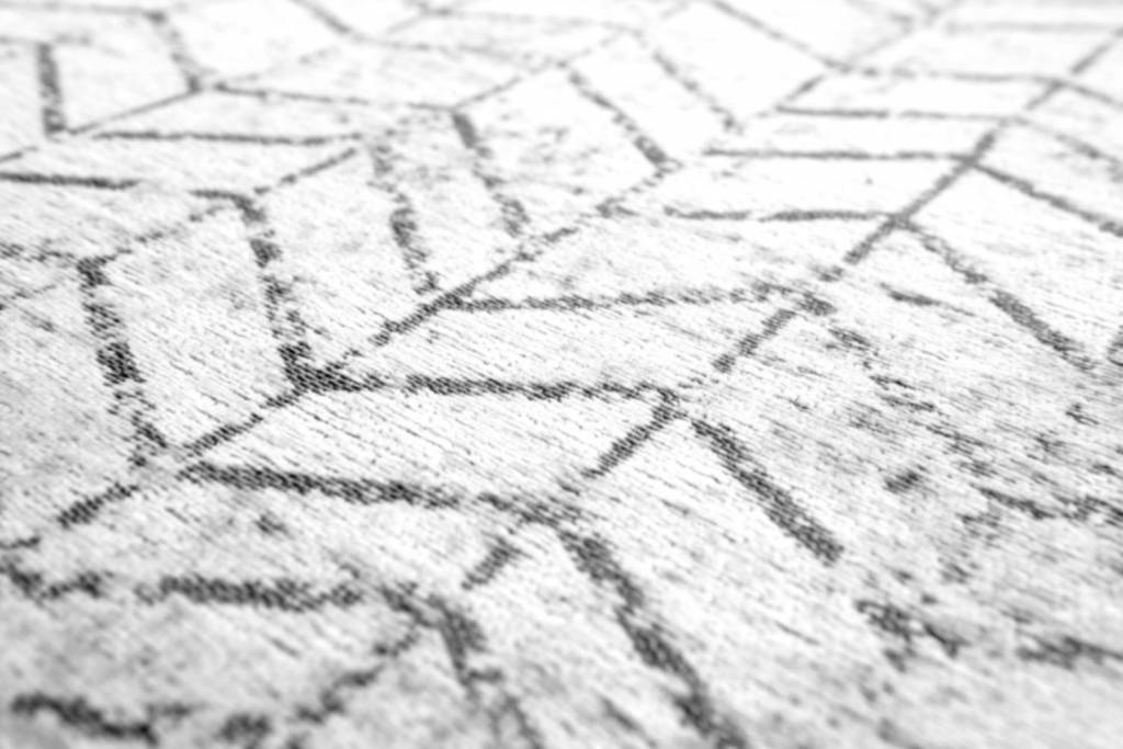 Tappeto Black on White 8652