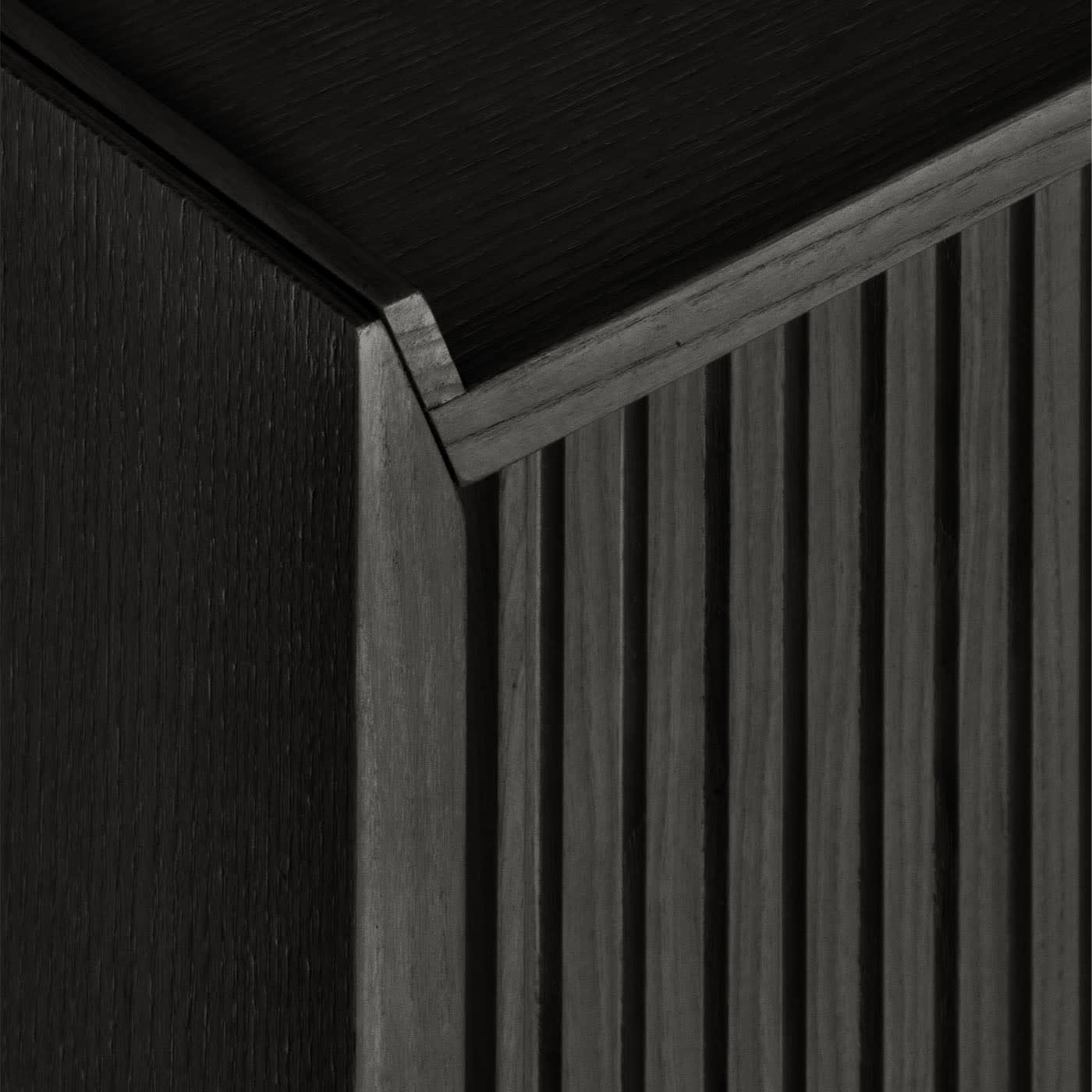 Credenza 3 Ante Nera Sipario
