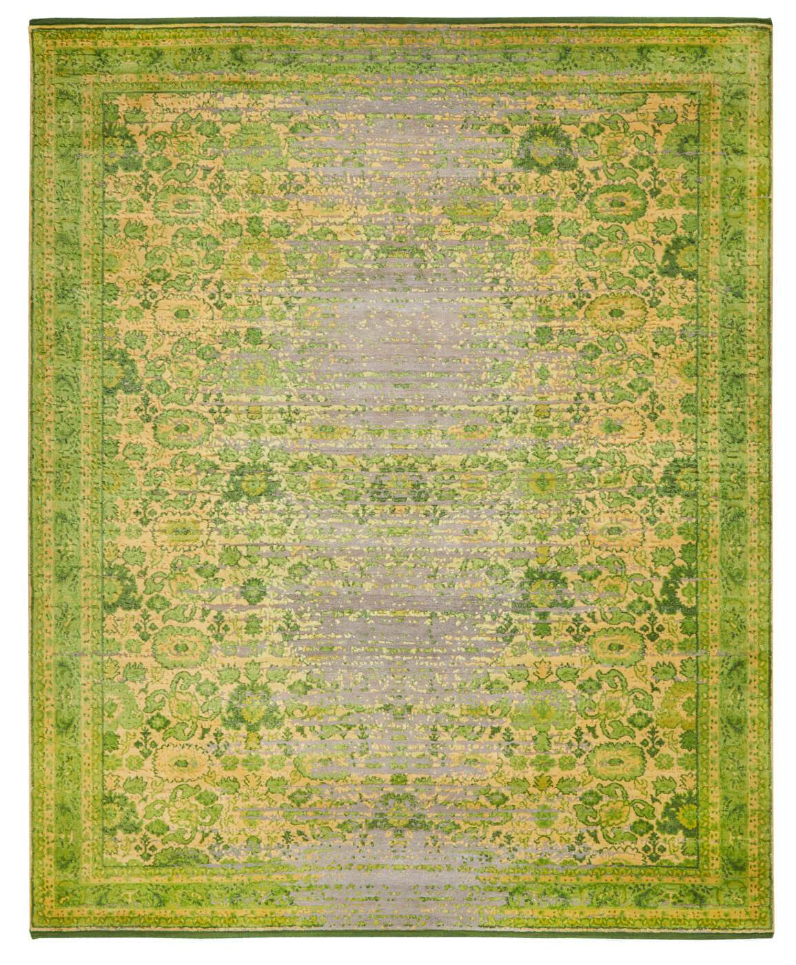 Tappeto Bidjar Stomped Reverse Verde