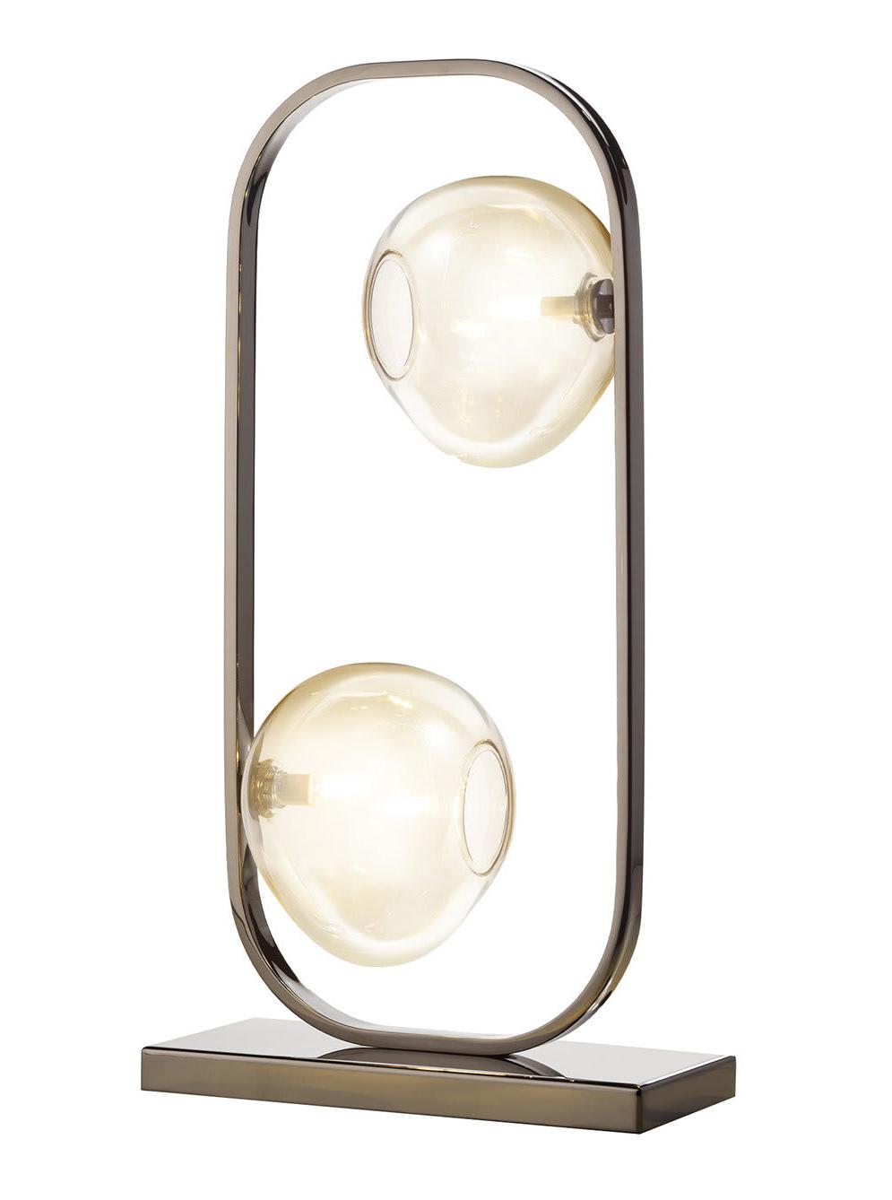Lampada da Tavolo in Nichel