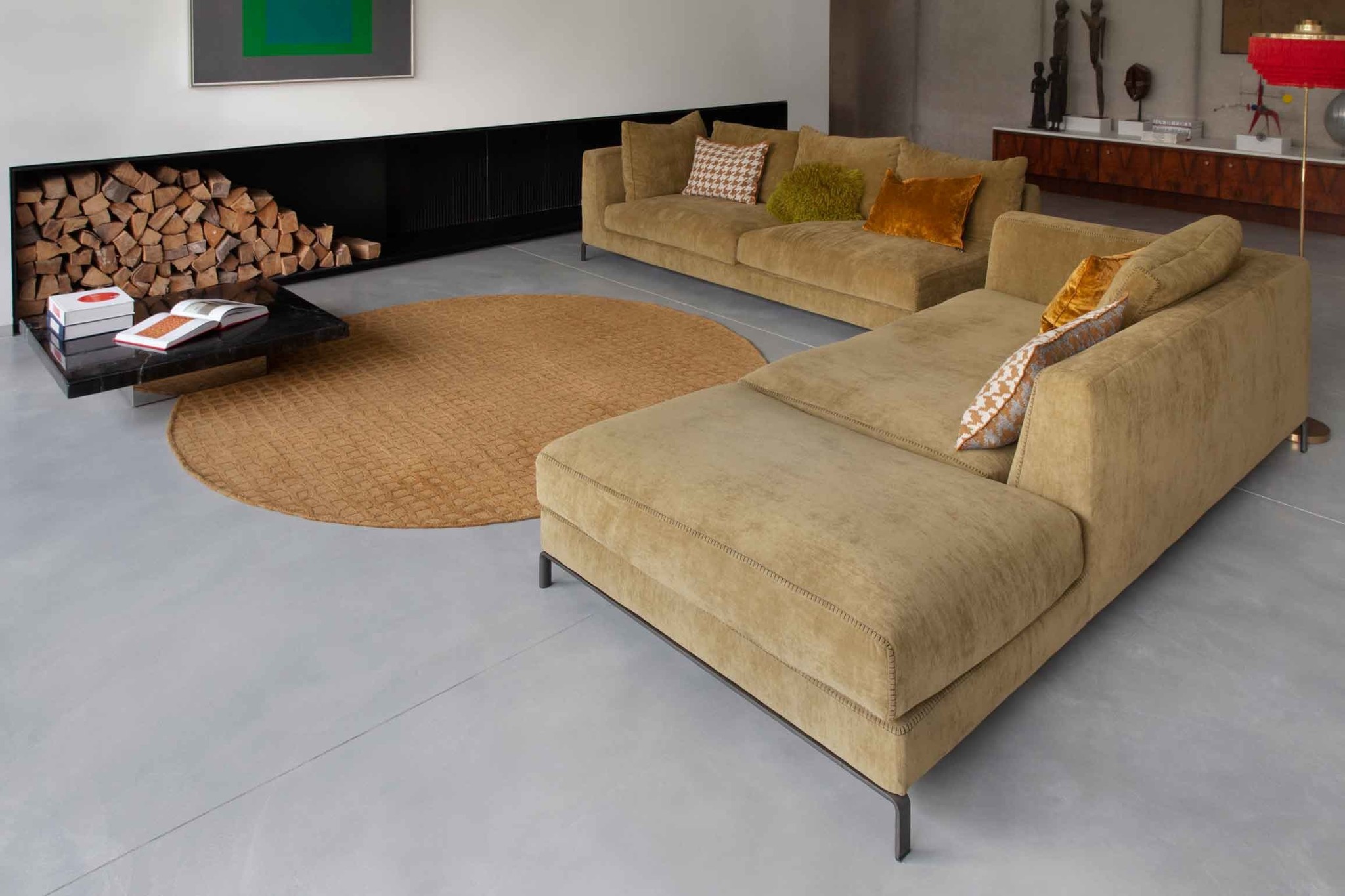 Tappeto Trammel Roman Oro 9248 | Misura: 170 x 240 cm