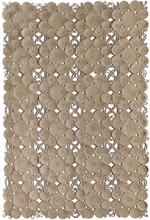 Tappeto Indiano Intrecciato Beige