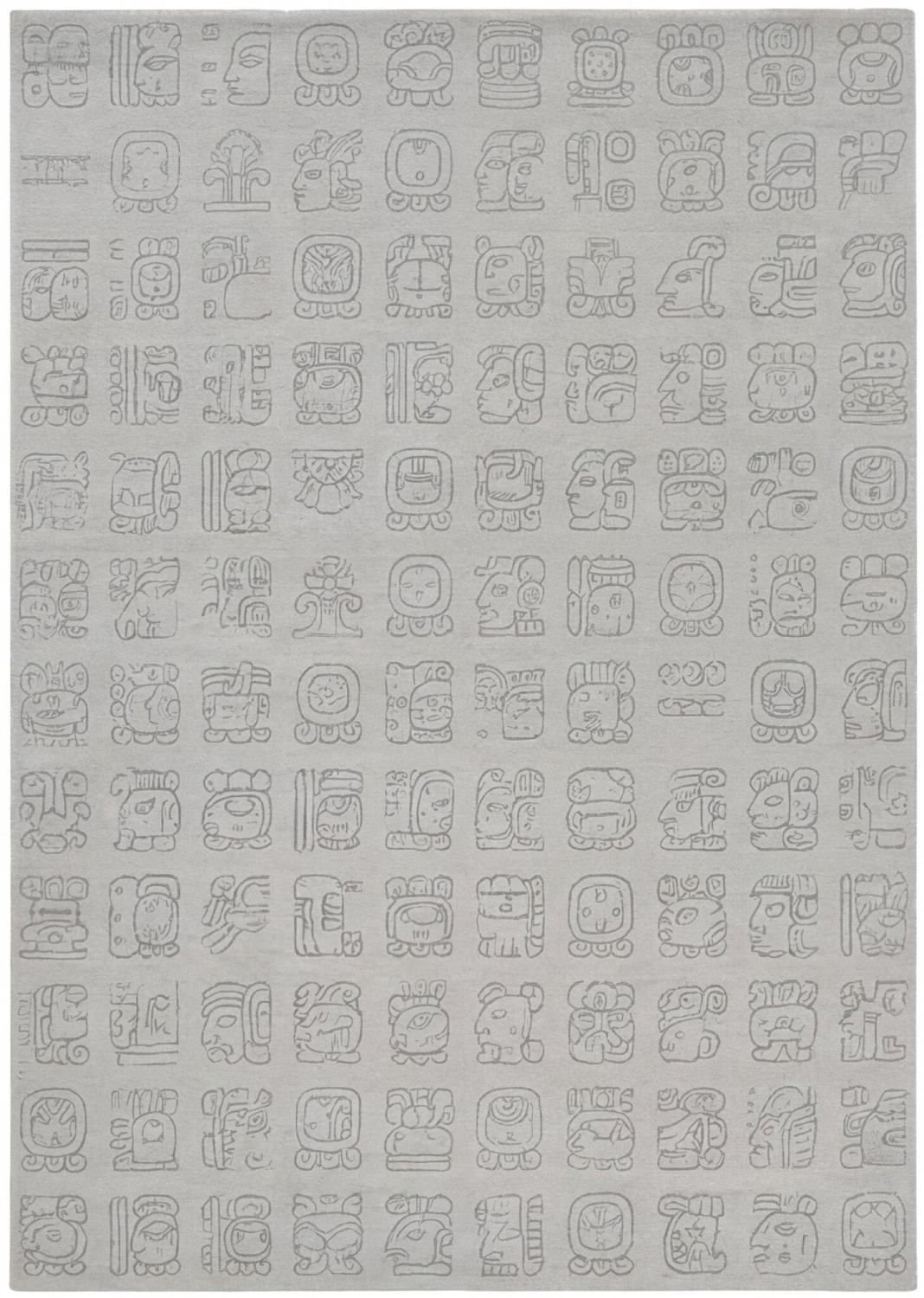 Tappeto Symbol Grid Grey