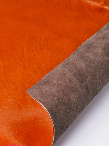 Pelle Di Mucca Orange Natural