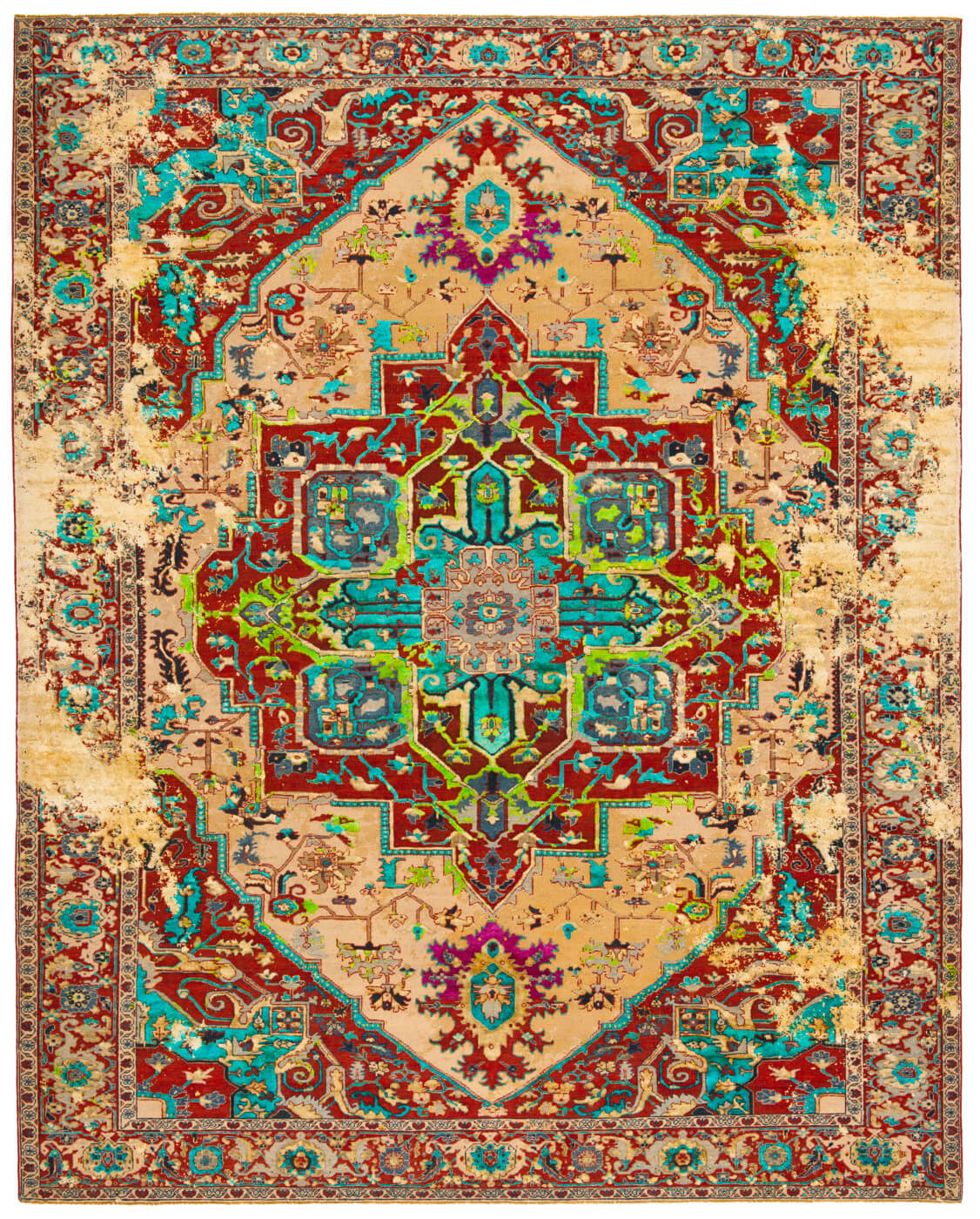 Tappeto Serapi Westminster Fire Colori Personalizzati | Misura: 300 x 400 cm