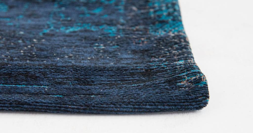Tappeto Stile Vintage Blu Notte 8254