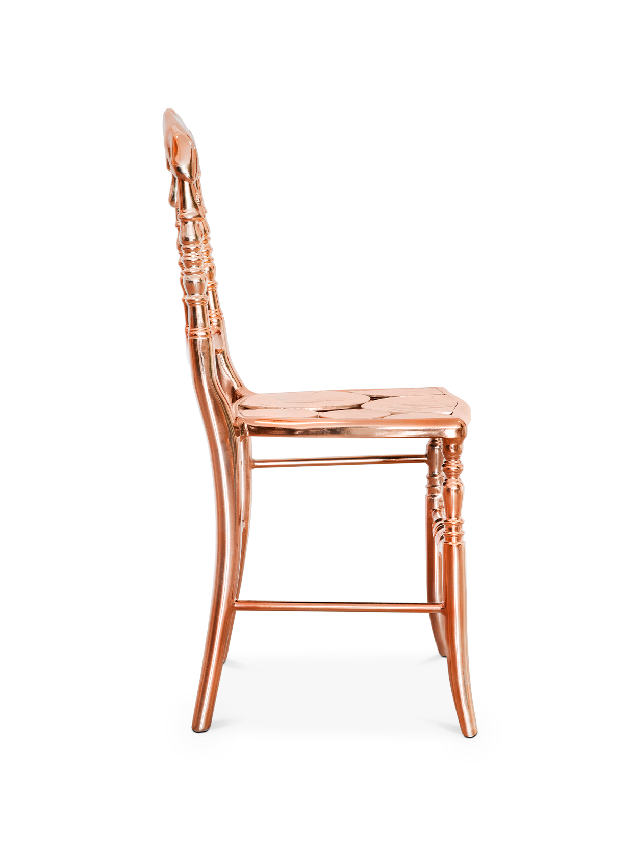 Poltrona Accento in Rame Empyrean
